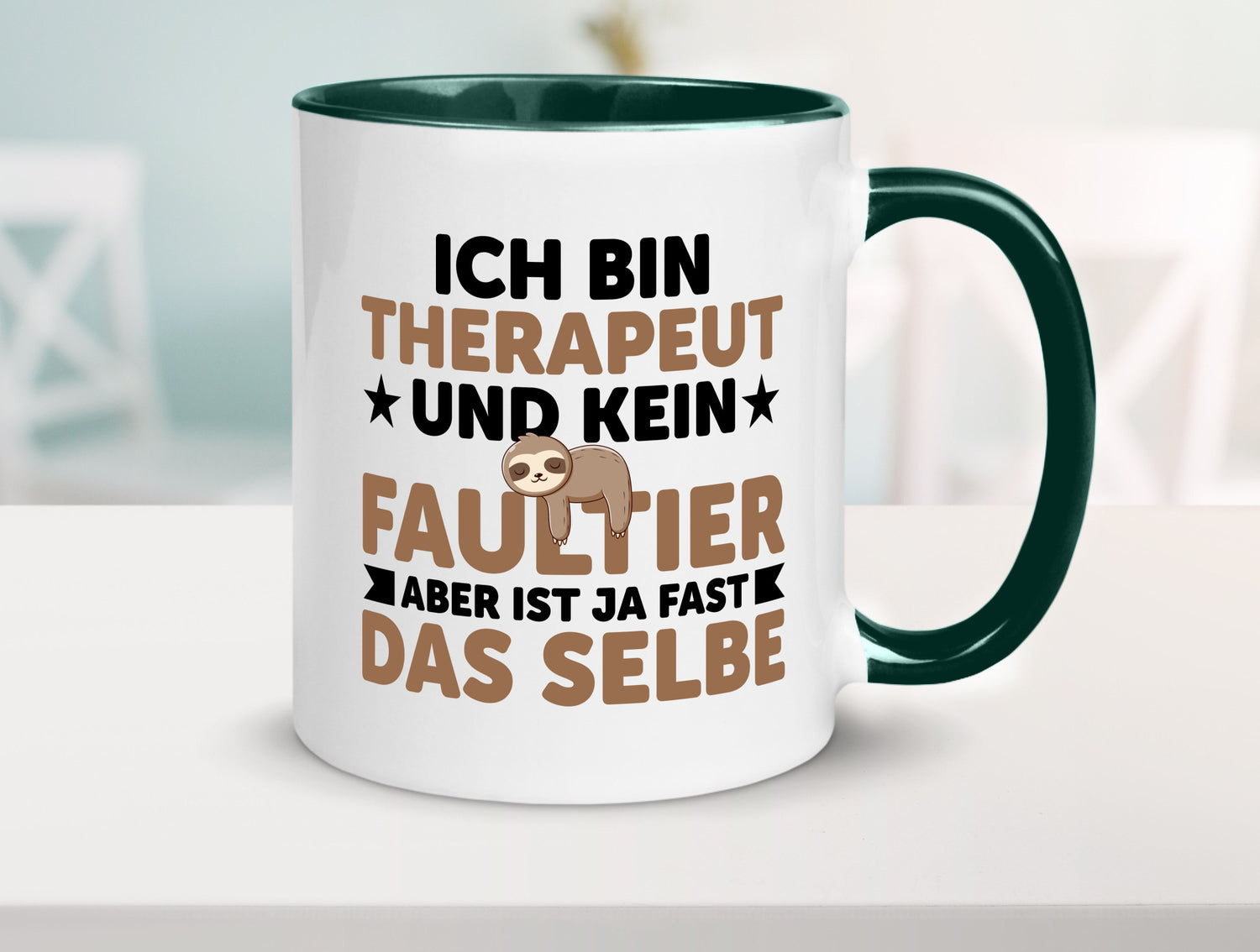 Ich bin kein Faultier: Therapeut | Psychotherapie Therapie lustig Tierliebhaber