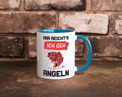 Ich geh angeln | Angler Tasse Fisch Fischer Humor lustig Geschenkidee Geschenk