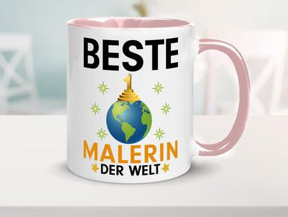 Welt Bester Malerin | Malerinnen Geschenk Humor Geschenkidee lustiger Spruch