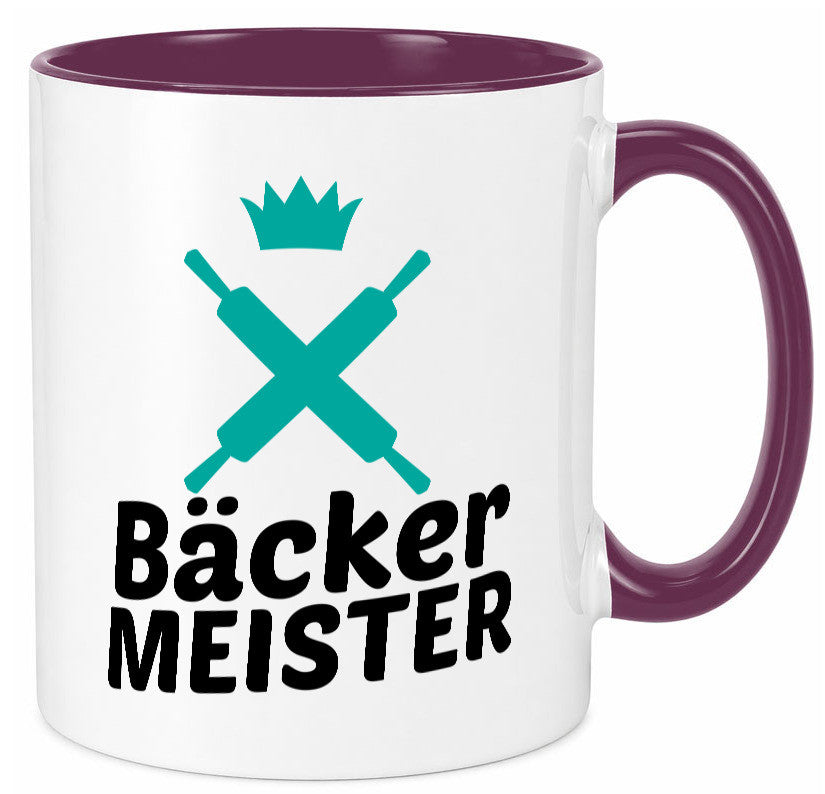 Bäcker Meister | Bäckerrei lustig Humor Geschenkidee Geschenk Tasse
