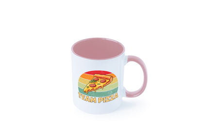 Team Pizza | Pizzaliebhaber Lover v2 Geschenkidee Humor Tasse