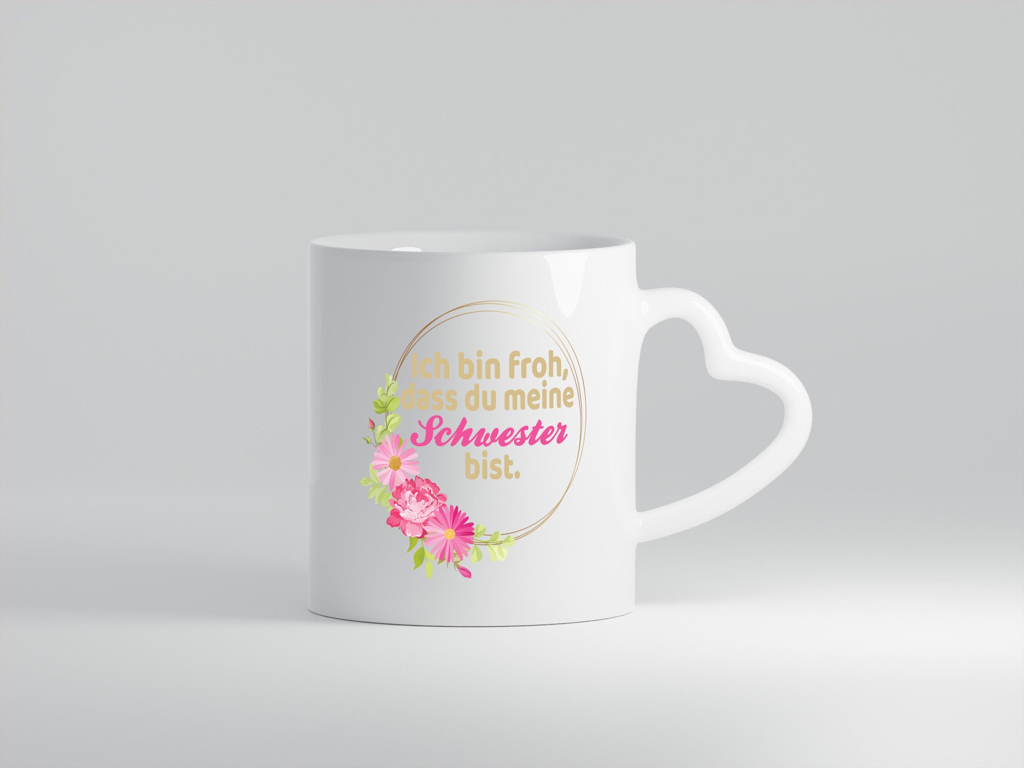 Ich bin froh, dass du meine Schwester bist | Geschwister v2 Humor Geschenkidee