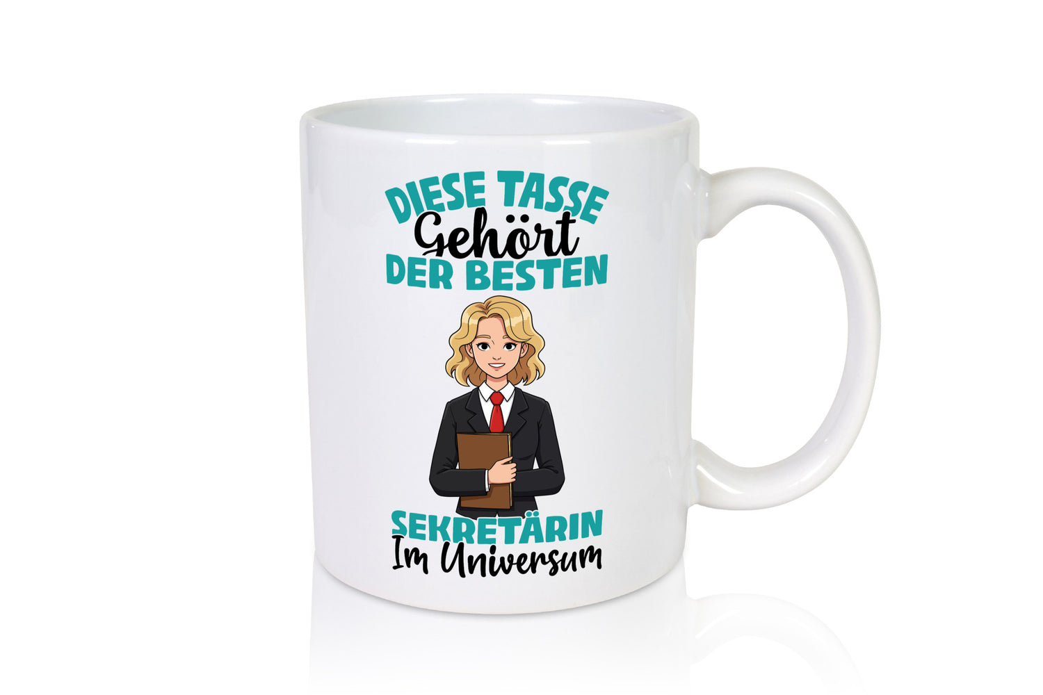 Im Universum: Sekretärin | Büro lustiger Spruch Geschenk Arbeit Kollegen Tasse