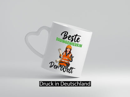 Beste Bauingenieurin | Ingenieurin v2 lustiger Spruch Geschenk Humor