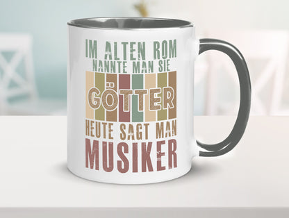 Heute sagt man: Musiker | Musik Musikant Humor Geschenkidee Tasse