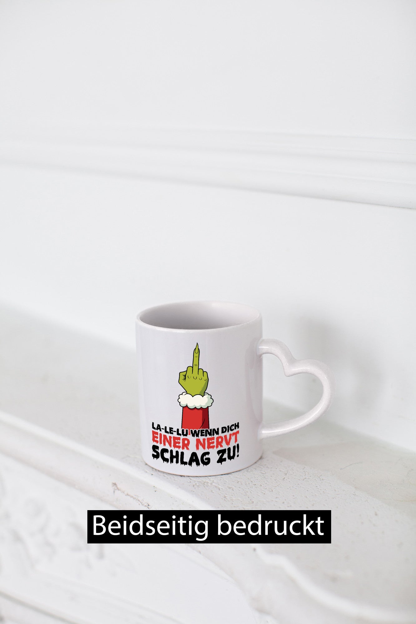 La Le Lu | Weihnachten Weihnachtsmuffel Lichter vl6 Humor Geschenkidee Tasse