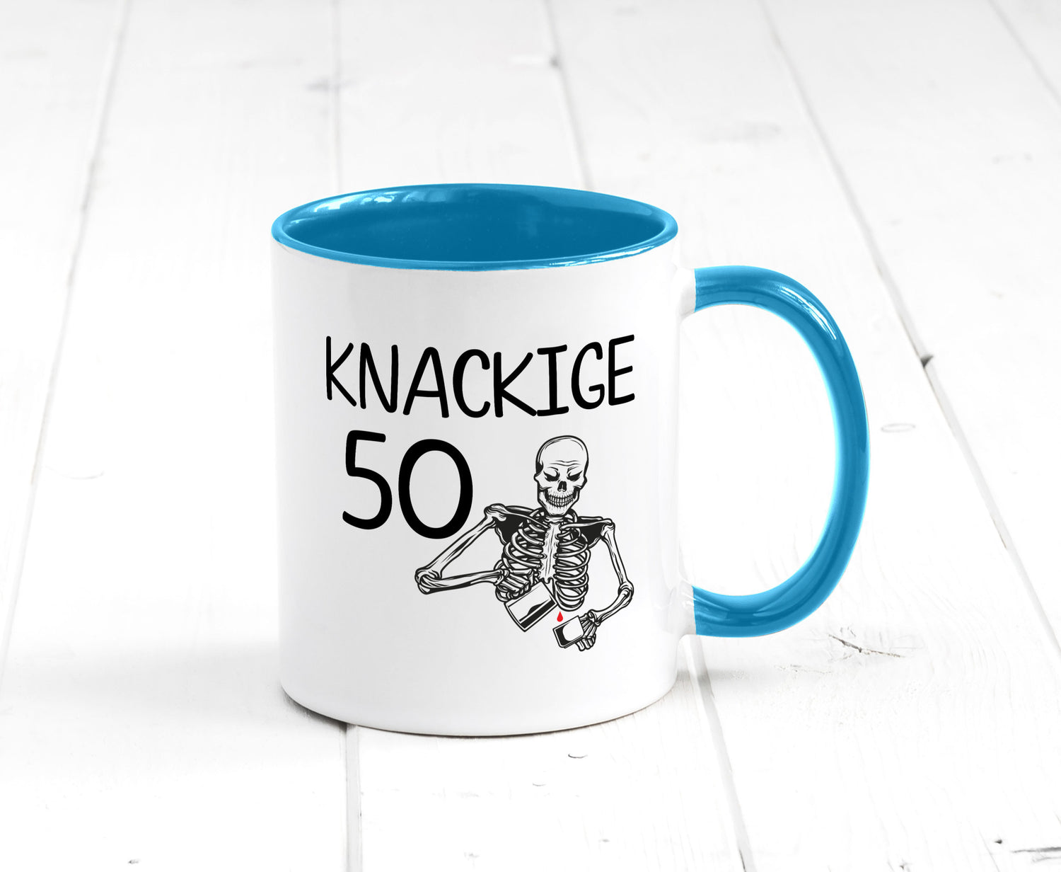 50. Geburtstag | Alt Knackig und Geschenk Geschenkidee lustiger Spruch Tasse