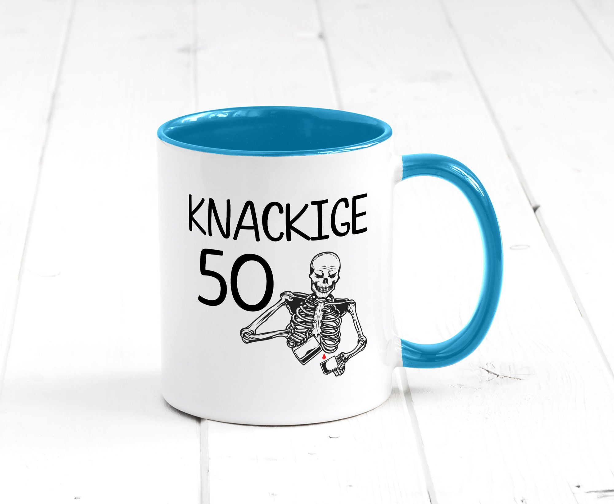 50. Geburtstag | Alt Knackig und Geschenk Geschenkidee lustiger Spruch Tasse