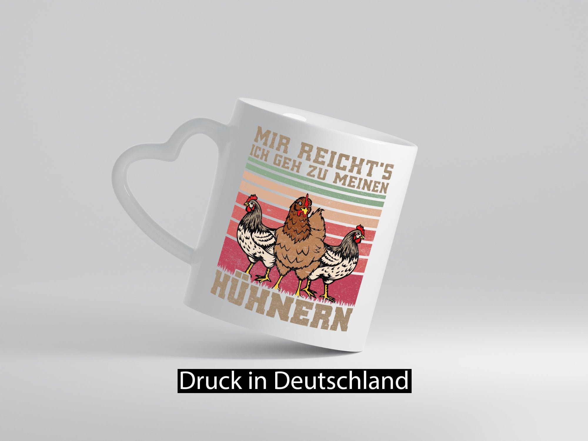 Ich geh zu meinen Hühner | Landwirt Bauer lustig Humor Geschenkidee Geschenk