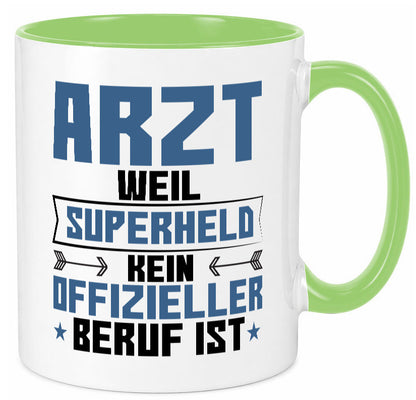 Superheld Arzt | Medizin Doktor Facharzt Geschenk Humor Geschenkidee lustiger