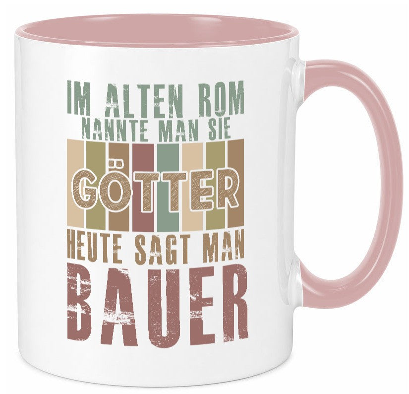Heute sagt man: Bauer | Bauernhof Landwirtschaft Humor Geschenkidee Tasse