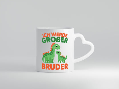 Ich werde Großer Bruder | Dino Brudersaurus lustig Humor Geschenkidee Geschenk