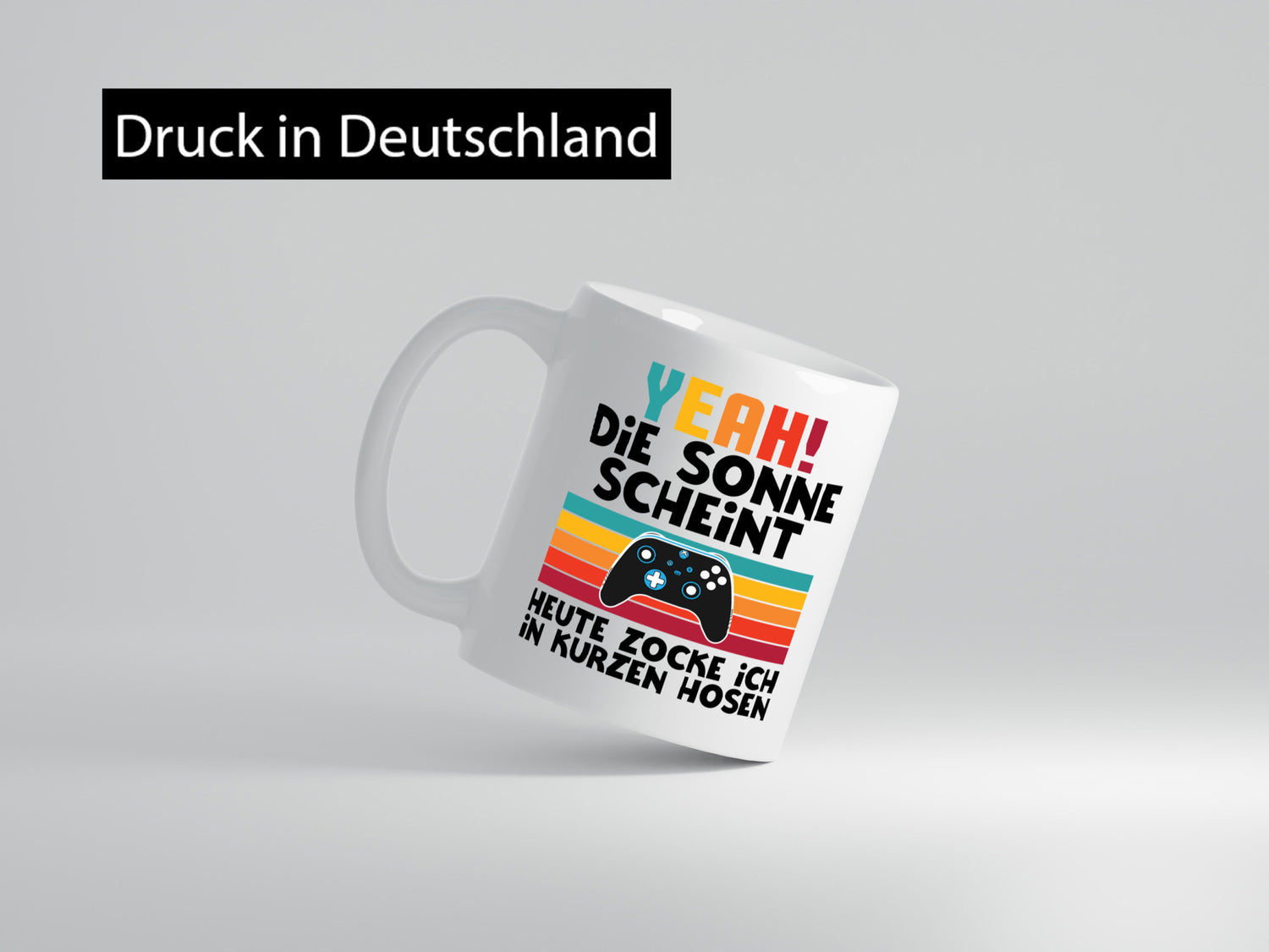 Die sonne scheint | Heißes Wetter Zocker Gaming lustiger Spruch Geschenk Humor