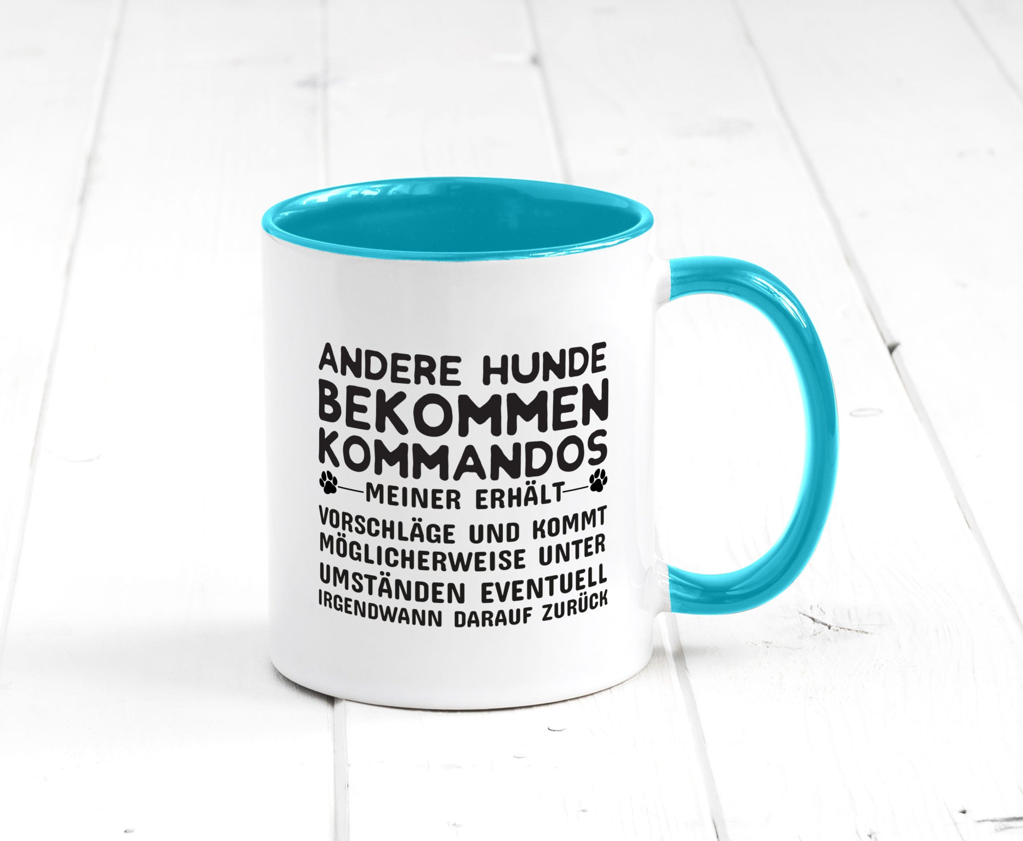 Hunde Training | Hundebesitzer Tasse Hundekommando lustig Tierliebhaber Humor