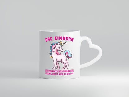 Niedliches Einhorn | lustige Tasse Frauen Mädchen lustiger Spruch Geschenk