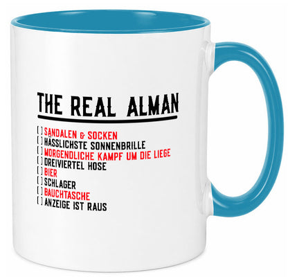 The Real Alman | Echte Deutsche Deutschland Stereotyp Geschenk Humor Tasse