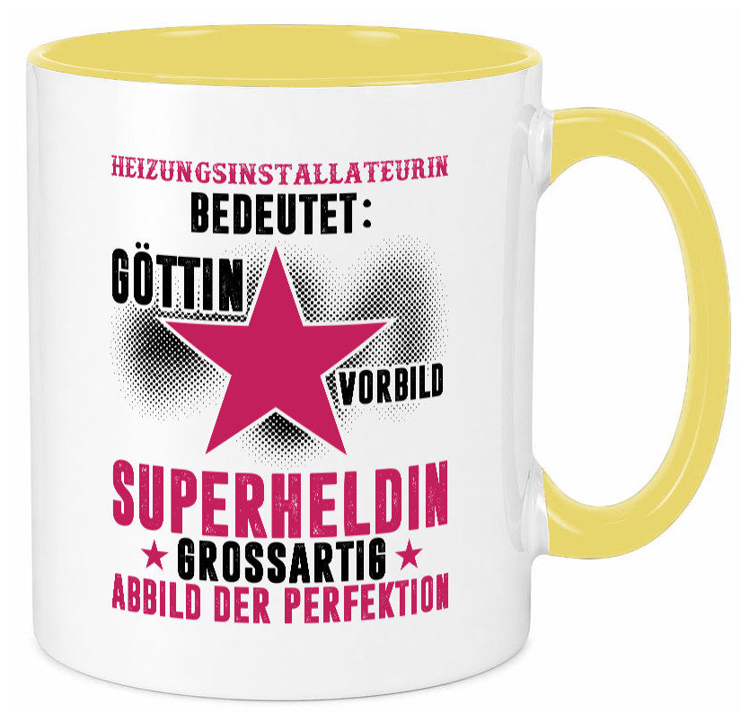 Bedeutung von Heizungsinstallateurin | Heizung Humor Geschenkidee Tasse
