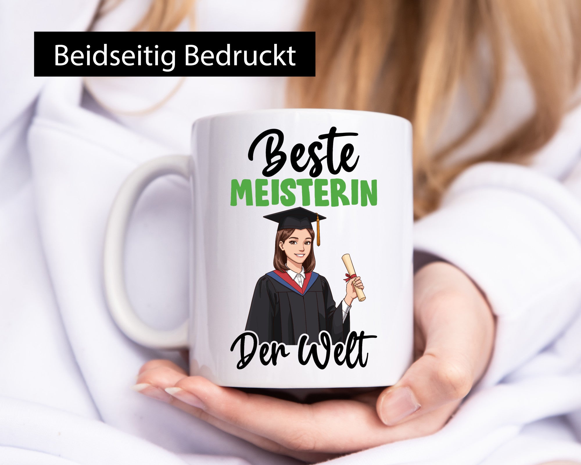 Beste Meisterin | Meisterbrief v2 Geschenk Humor Geschenkidee lustiger Spruch