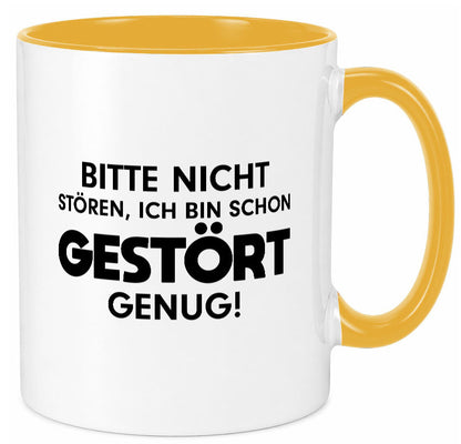 Bitte nicht stören | ich bin gestört Crazy lustig Humor Geschenkidee Geschenk