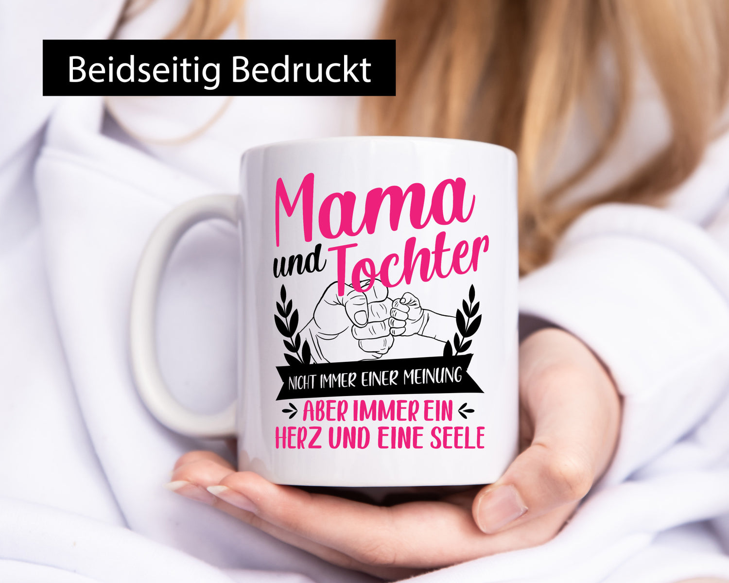 Nicht immer einer Meinung | Mutter Mama Muttertag lustiger Spruch Geschenk