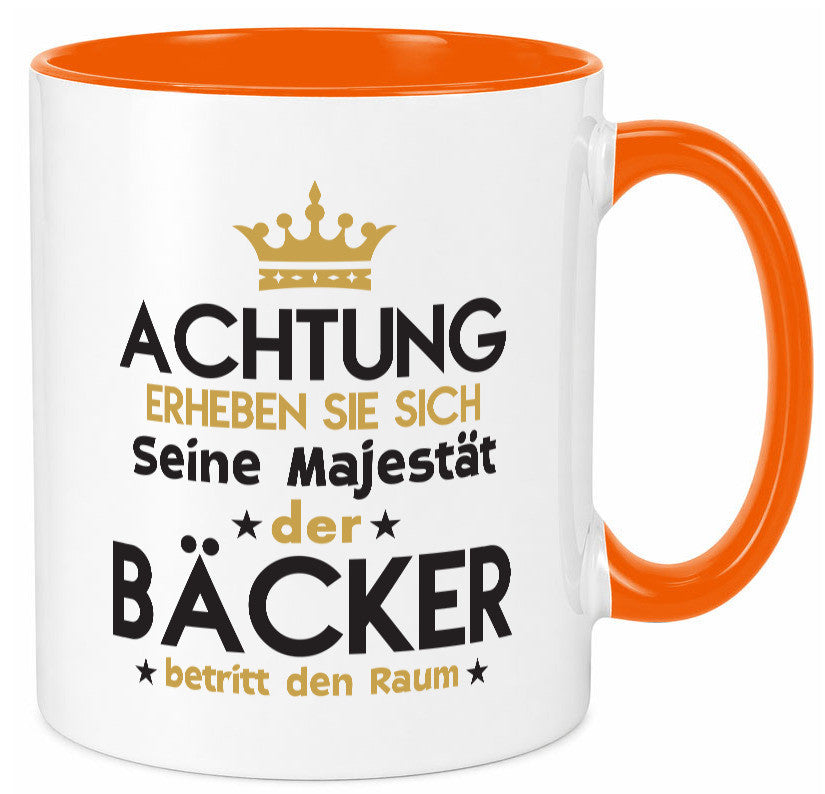 Seine Majestät Bäcker | Bäckerei Backen Konditor Geschenk Humor Geschenkidee Tasse