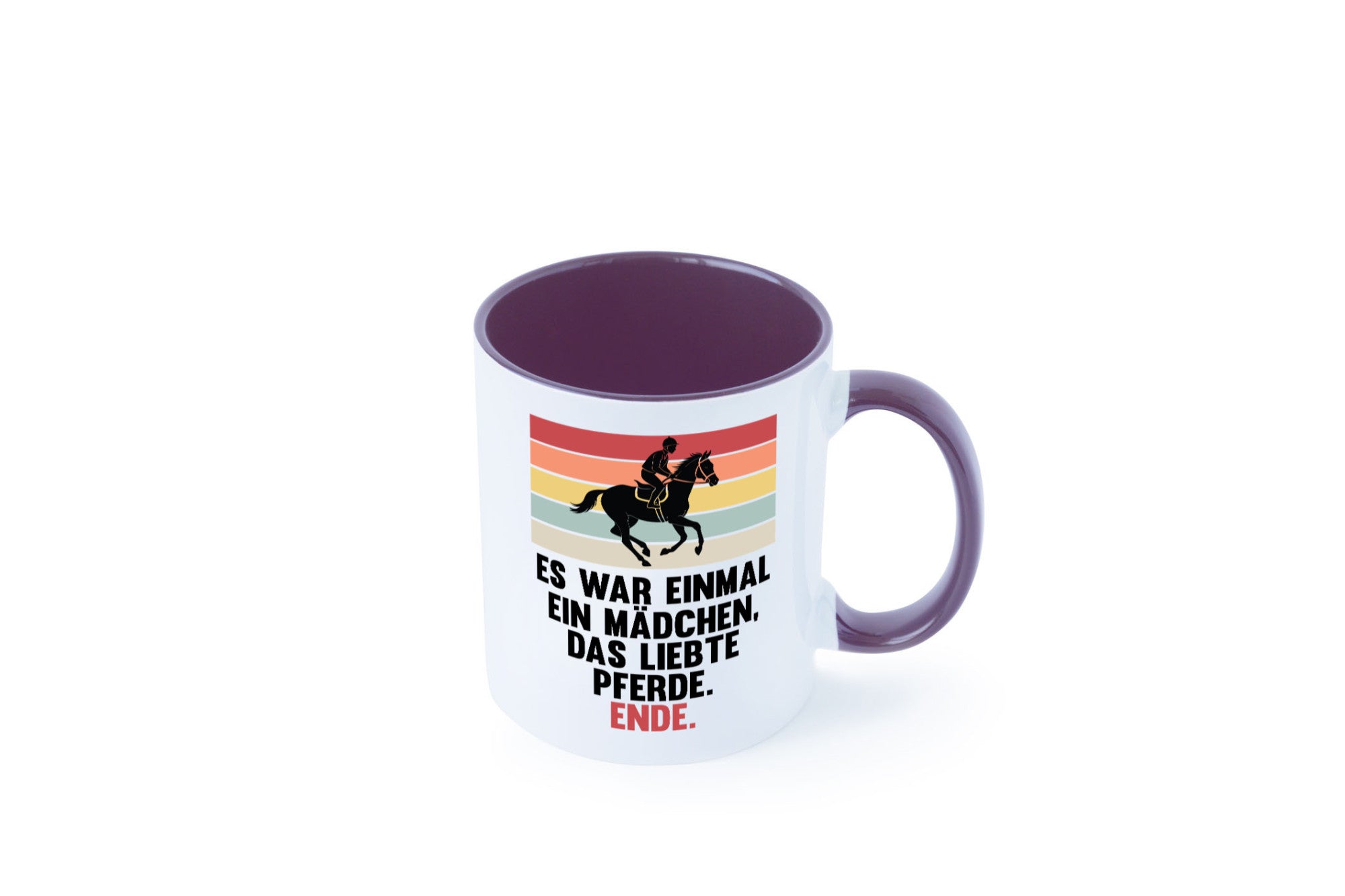 Es war einmal ein Mädchen das Liebte Pferde | lustig Humor Geschenkidee