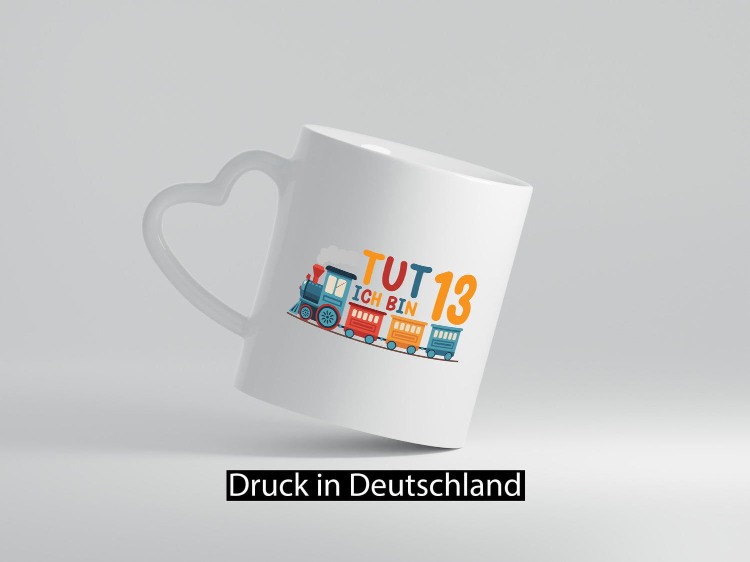 13. Geburtstag | 14 Jahre Eisenbahn Zug junge Humor Geschenkidee Tasse
