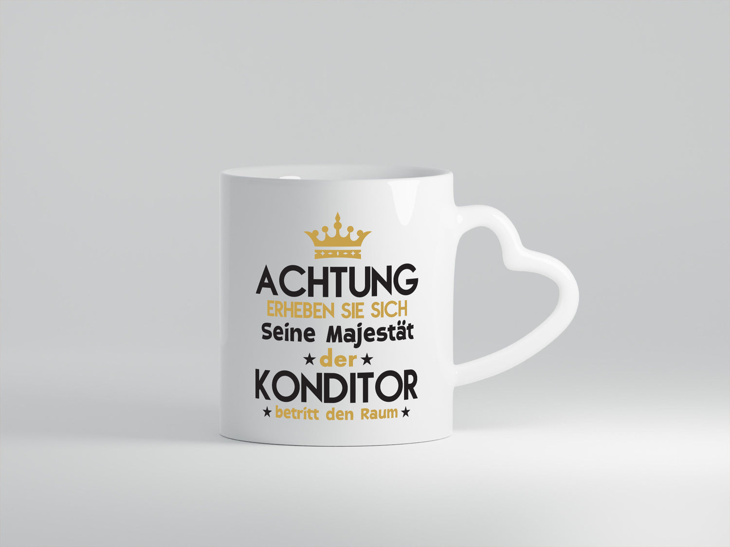 Seine Majestät Konditor | Konditorei Geschenkidee Humor Tasse