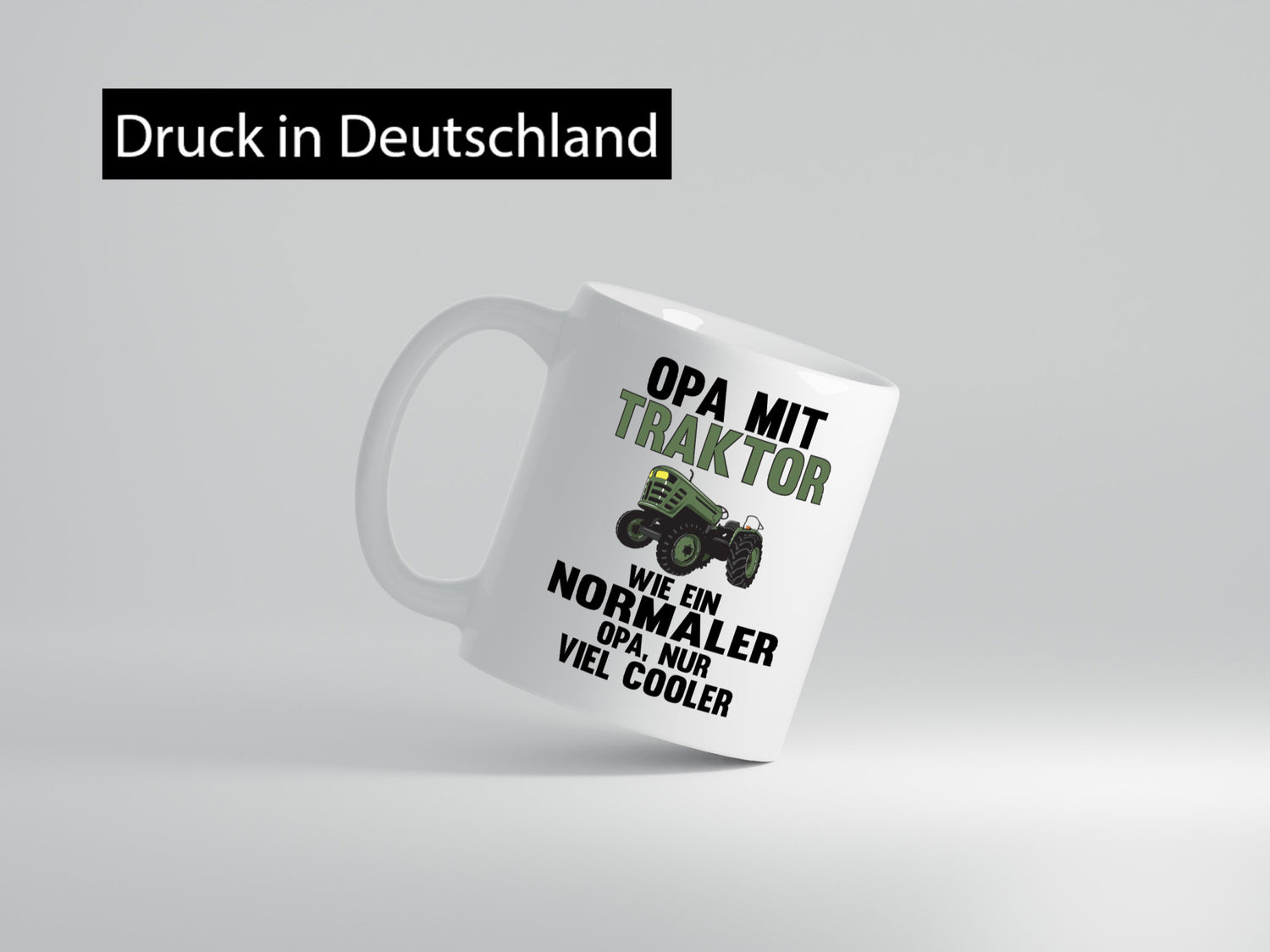 Opa mit Traktor, wie normal,nur cooler | Traktor Geschenkidee Familie Humor