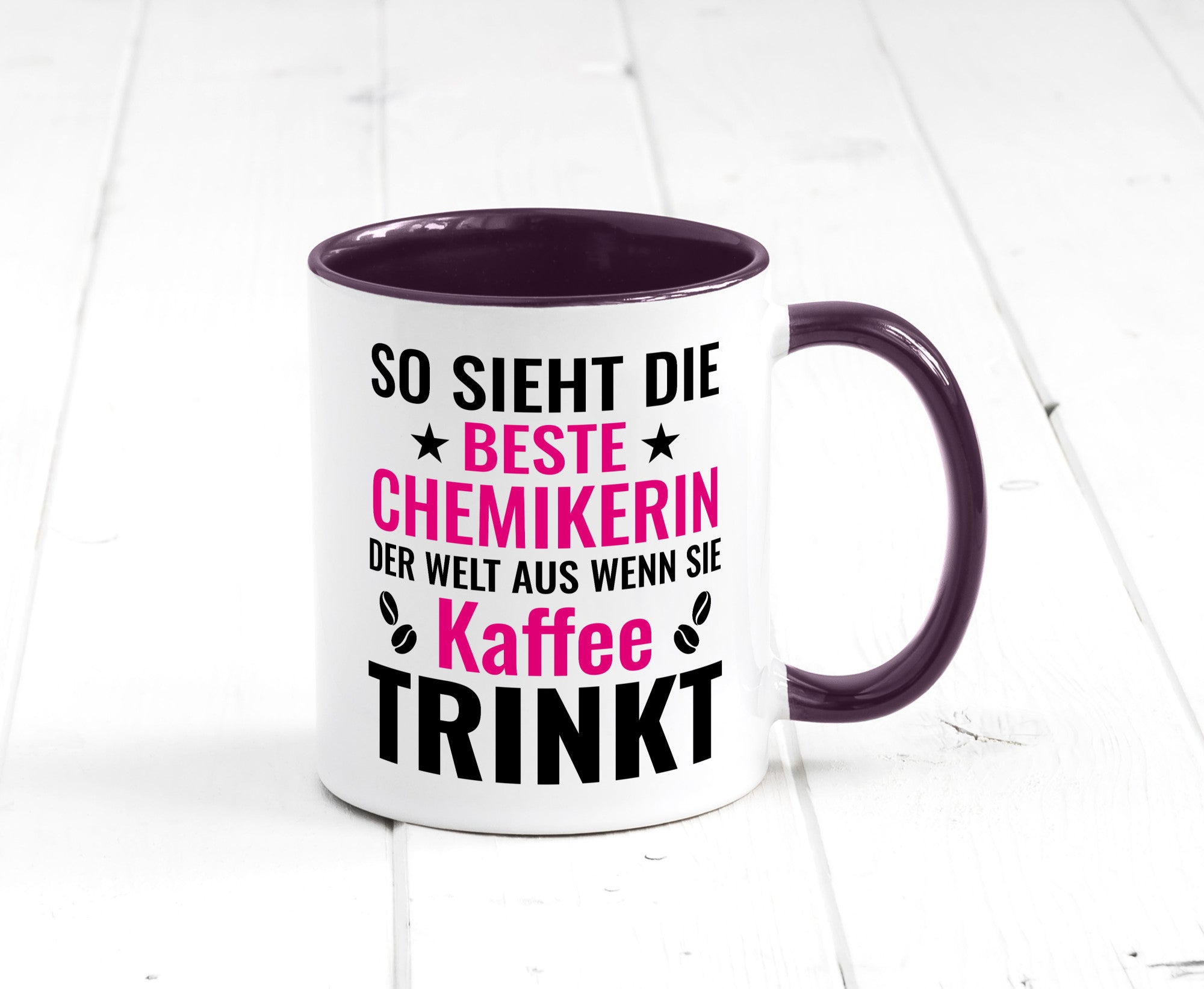 Kaffee trinkt: Chemikerin | Chemie Labor Geschenkidee Humor Tasse