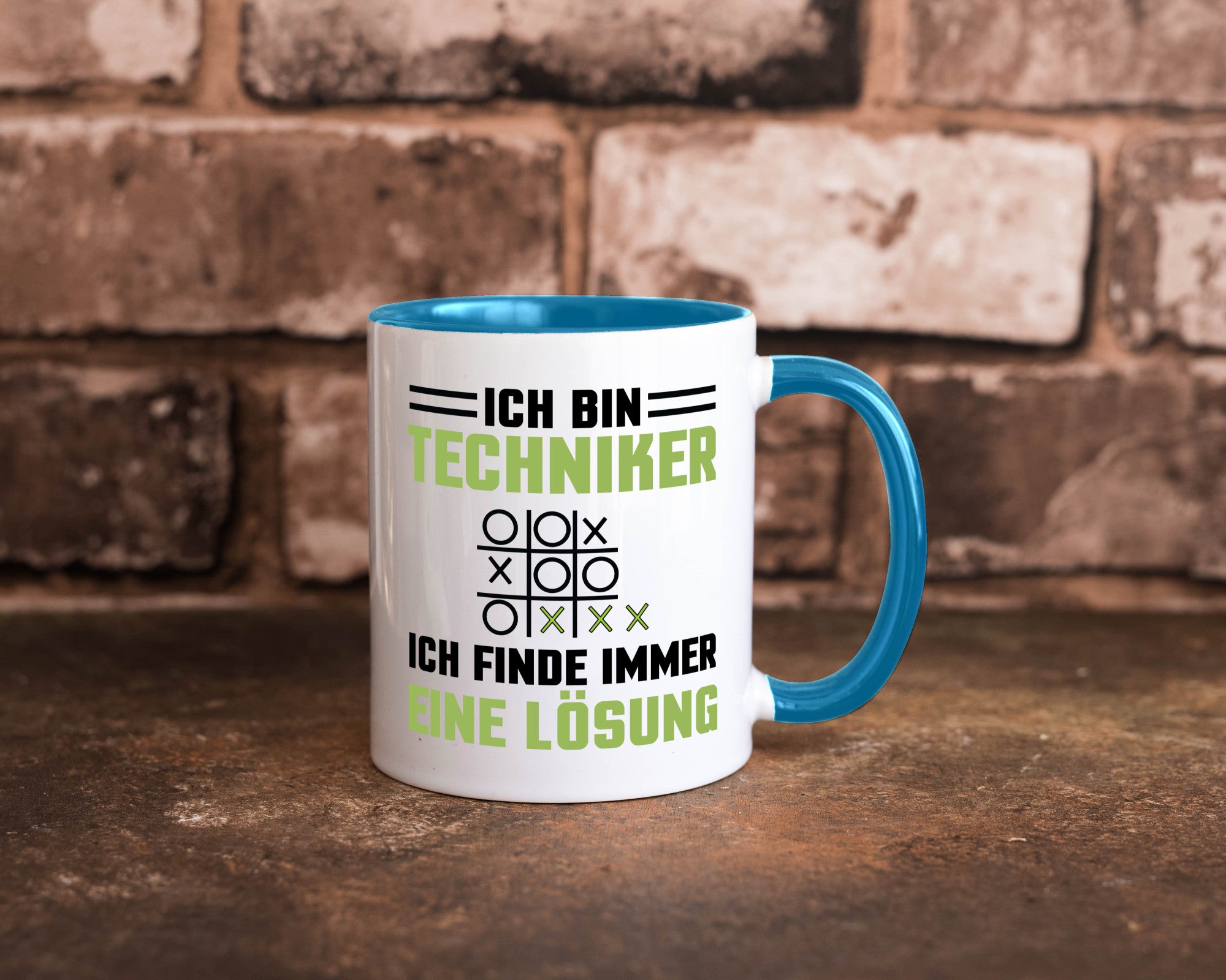 Ich bin Techniker finde immer eine Lösung | lustiger Spruch Geschenk Humor