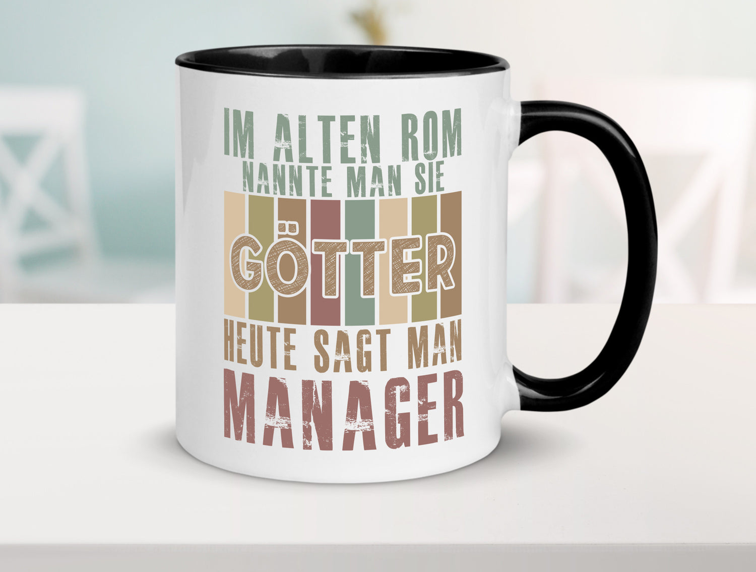 Heute sagt man: Manager | Management Humor Geschenkidee Tasse