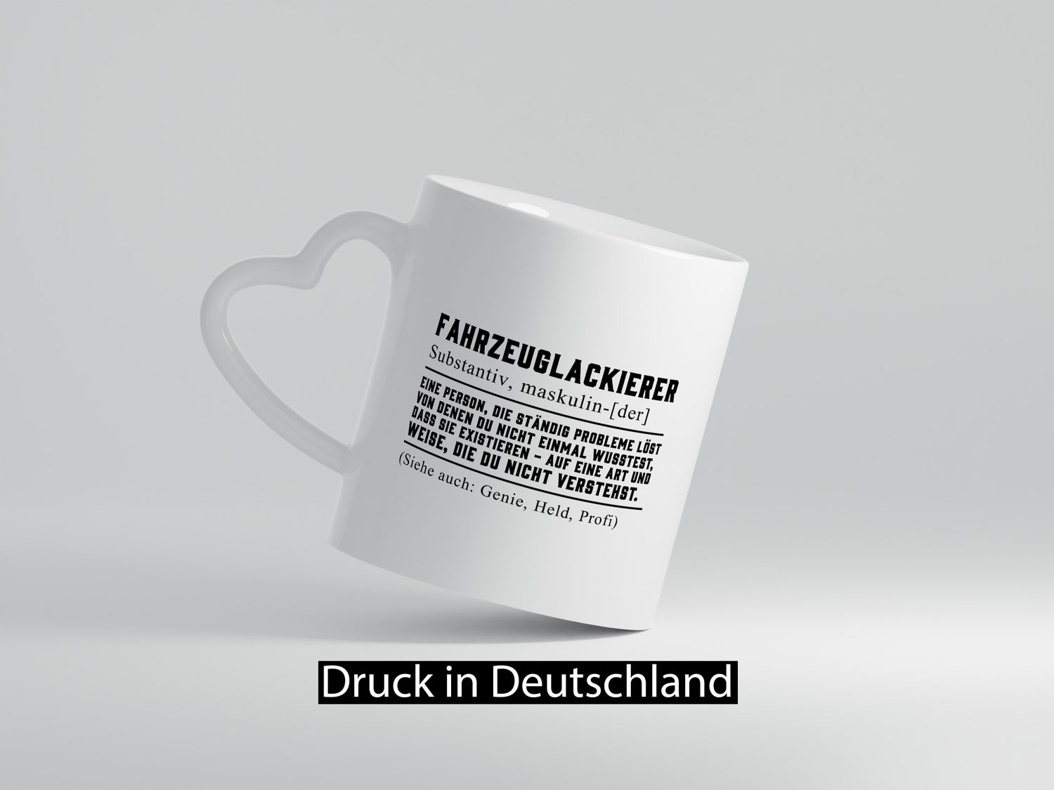Fahrzeuglackierer | Definition Lackierer Autolackierer Humor Geschenkidee Tasse