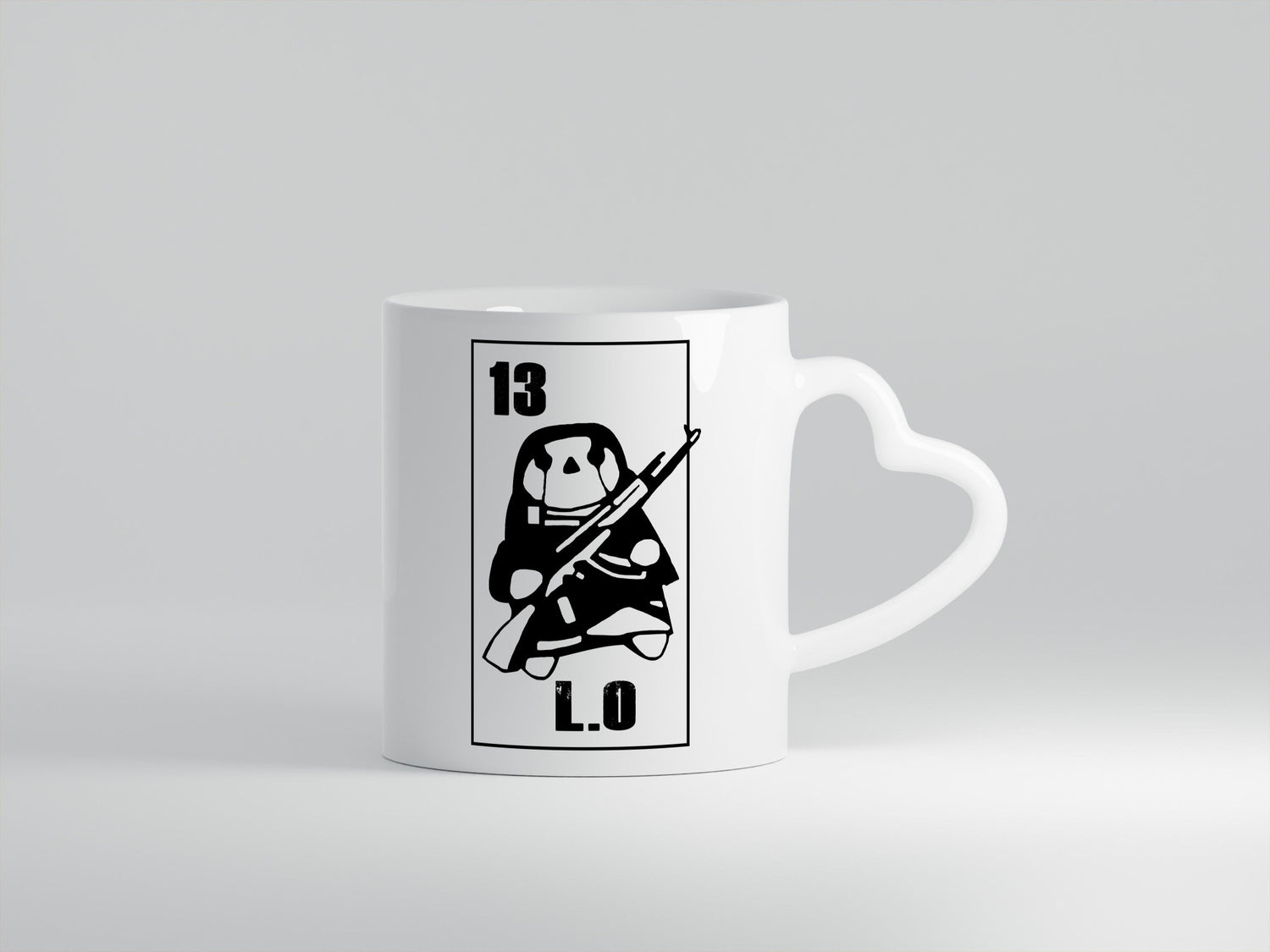 13 L.O lustiger Spruch Geschenk Humor Geschenkidee Tasse