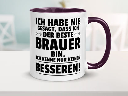 Der Beste Brauer | Bier Brauerei Humor Geschenkidee Tasse