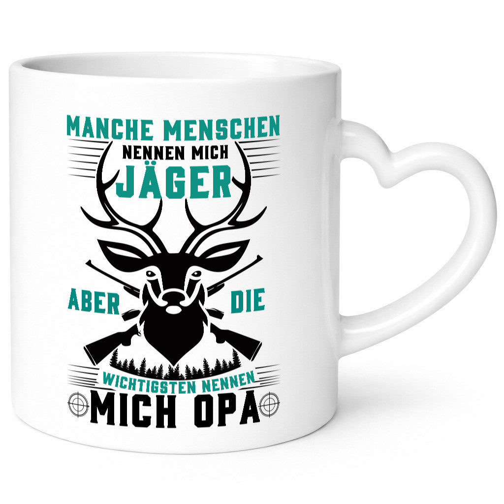 Sie nennen mich Jäger | Opa Großvater Geschenkidee Familie Humor Tasse