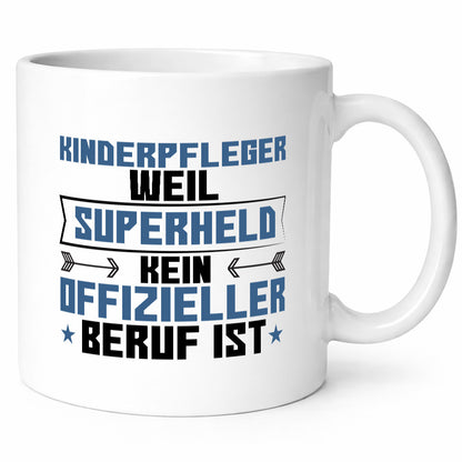 Superheld Kinderpfleger | Pfleger Kinder Pflegeberuf Geschenkidee Arbeit