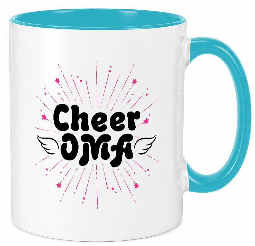 Cheer Oma | Beste Großmutter Geschenkidee Familie Humor Tasse
