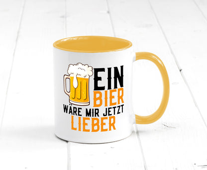 Ein Bier wäre mir jetzt lieber | Kollegen lustiger Spruch Geschenk Arbeit Büro