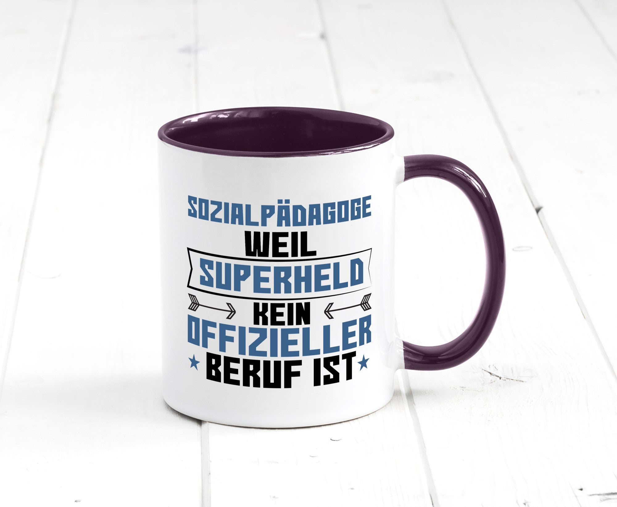 Superheld Sozialpädagoge | Pädagoge lustig Humor Geschenkidee Geschenk Tasse