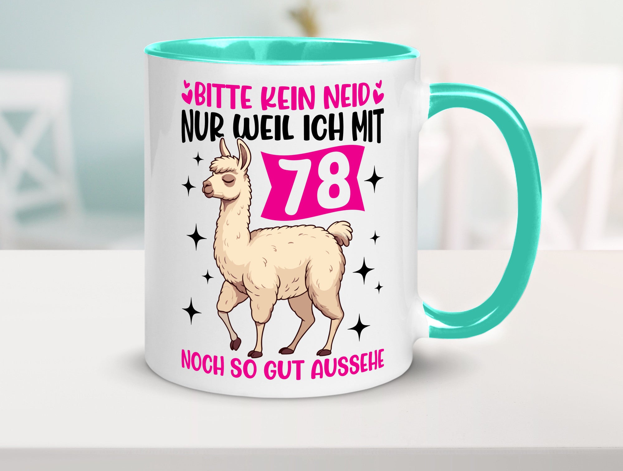 78. Geburtstag | 78 Jahre Lama gut aussehen Geschenk Geschenkidee lustiger