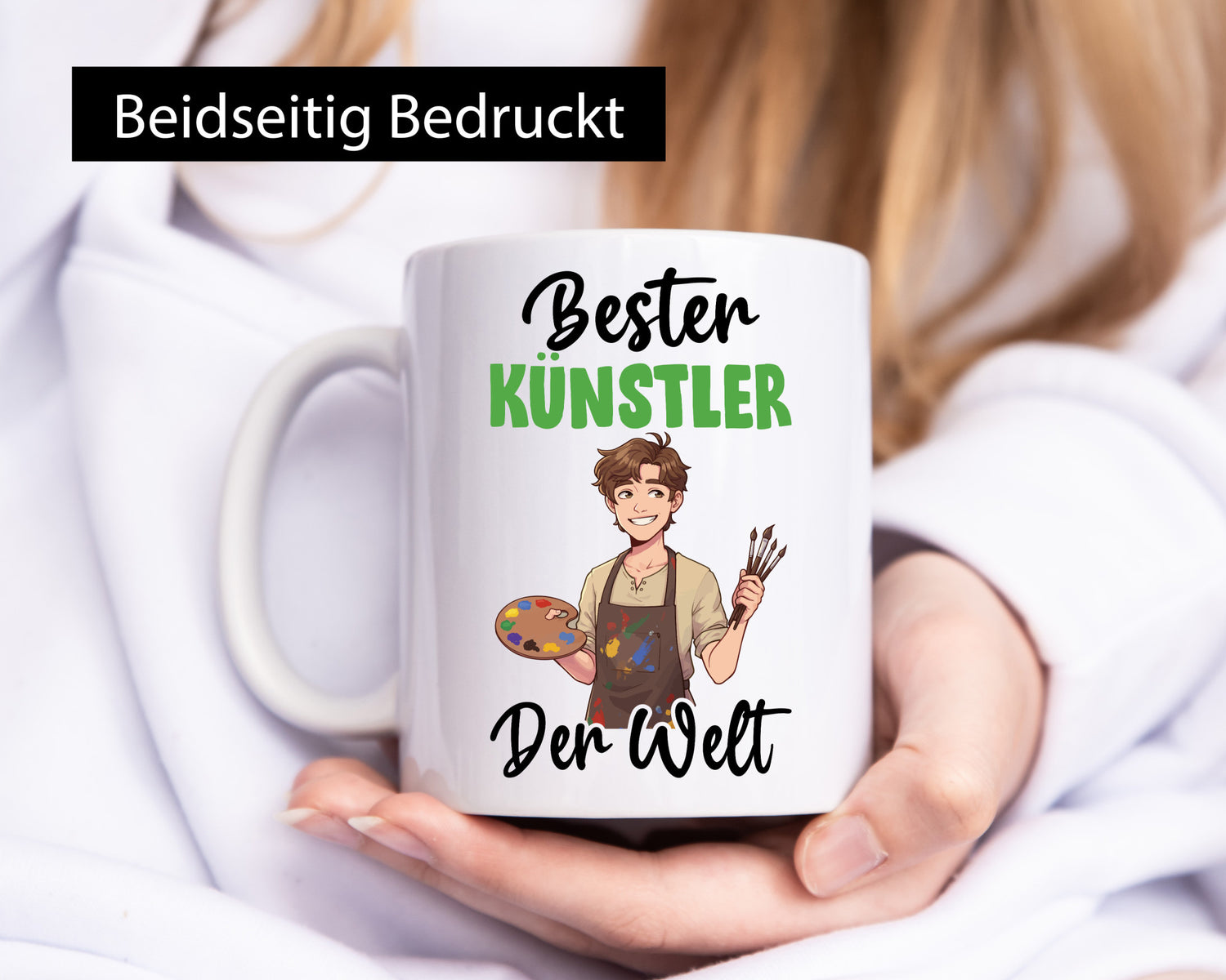 Bester Künstler | Kunst Geschenkidee Humor Tasse