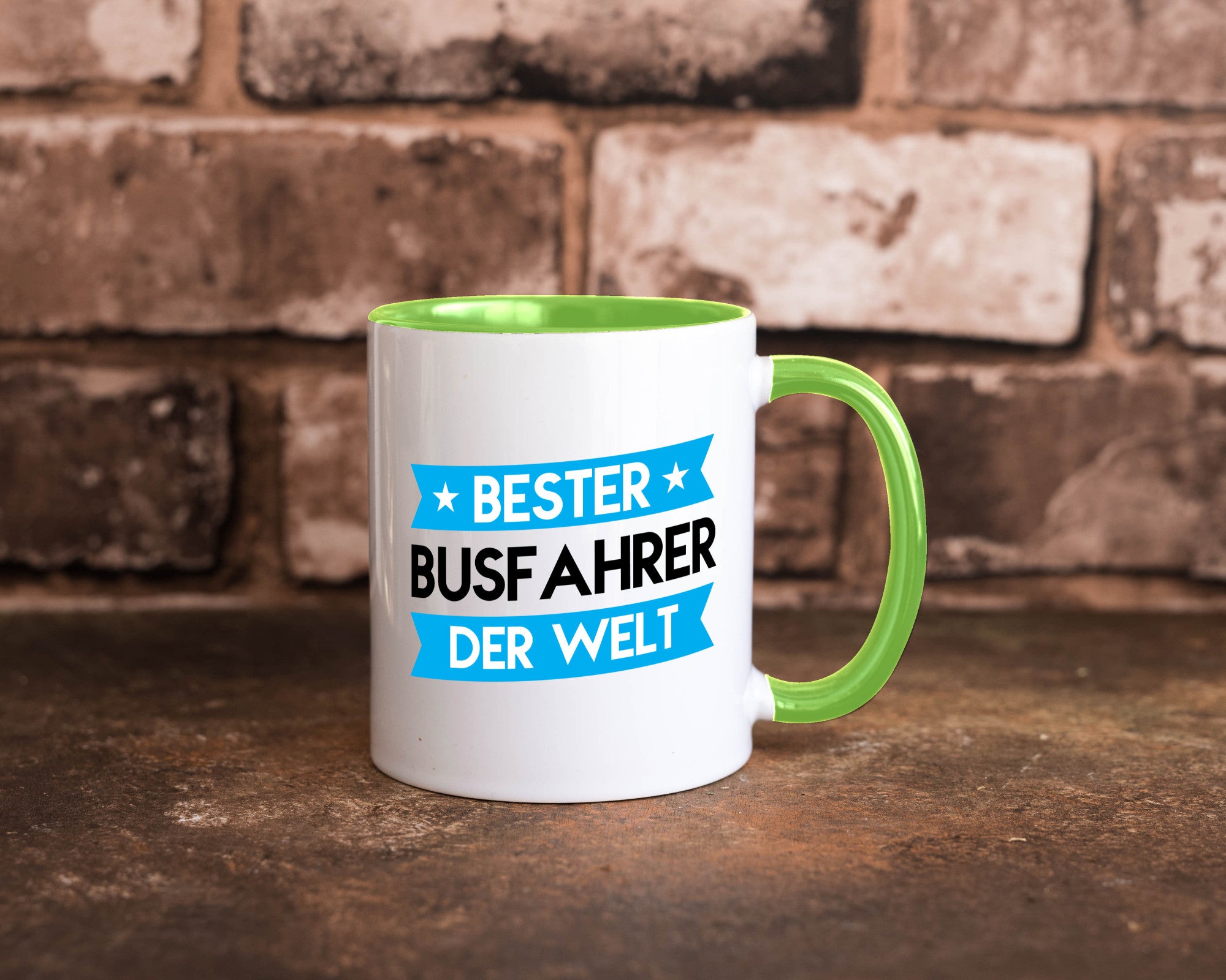 Bester Busfahrer | Berufsfahrer Fahrer v2 Geschenkidee Arbeit Kollegen Büro
