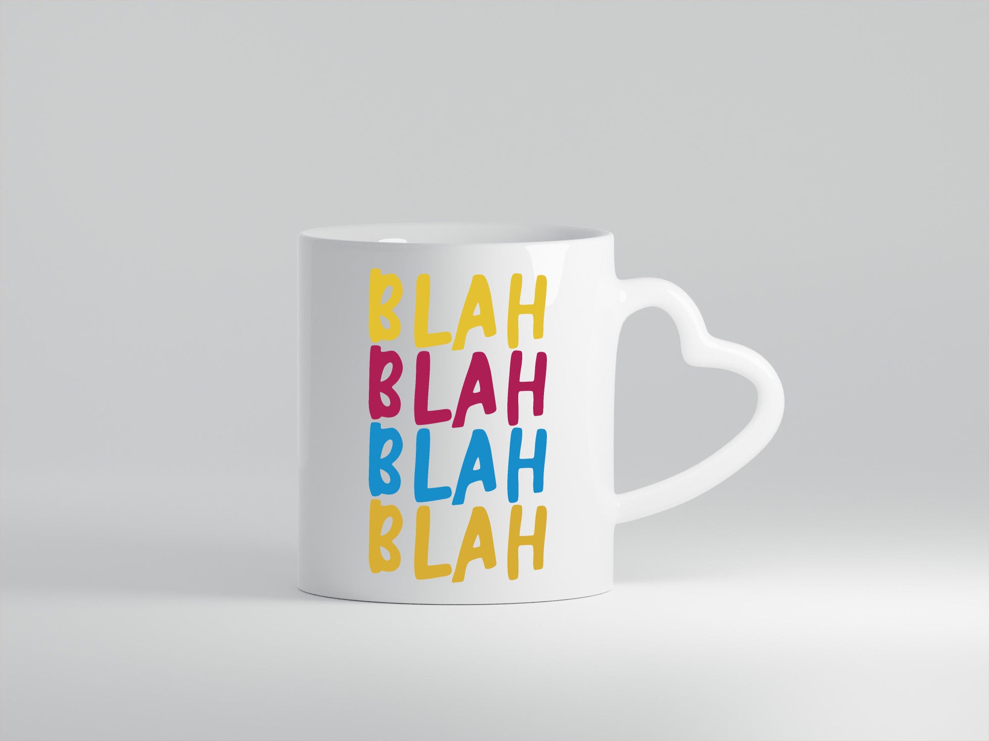 Blah | Bla Labern Lasse reden Spruch Humor Geschenkidee Tasse