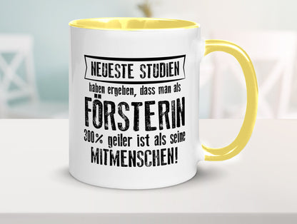 Neuste Studien: Försterin | Forst Arbeit Geschenkidee Kollegen Büro Humor Tasse
