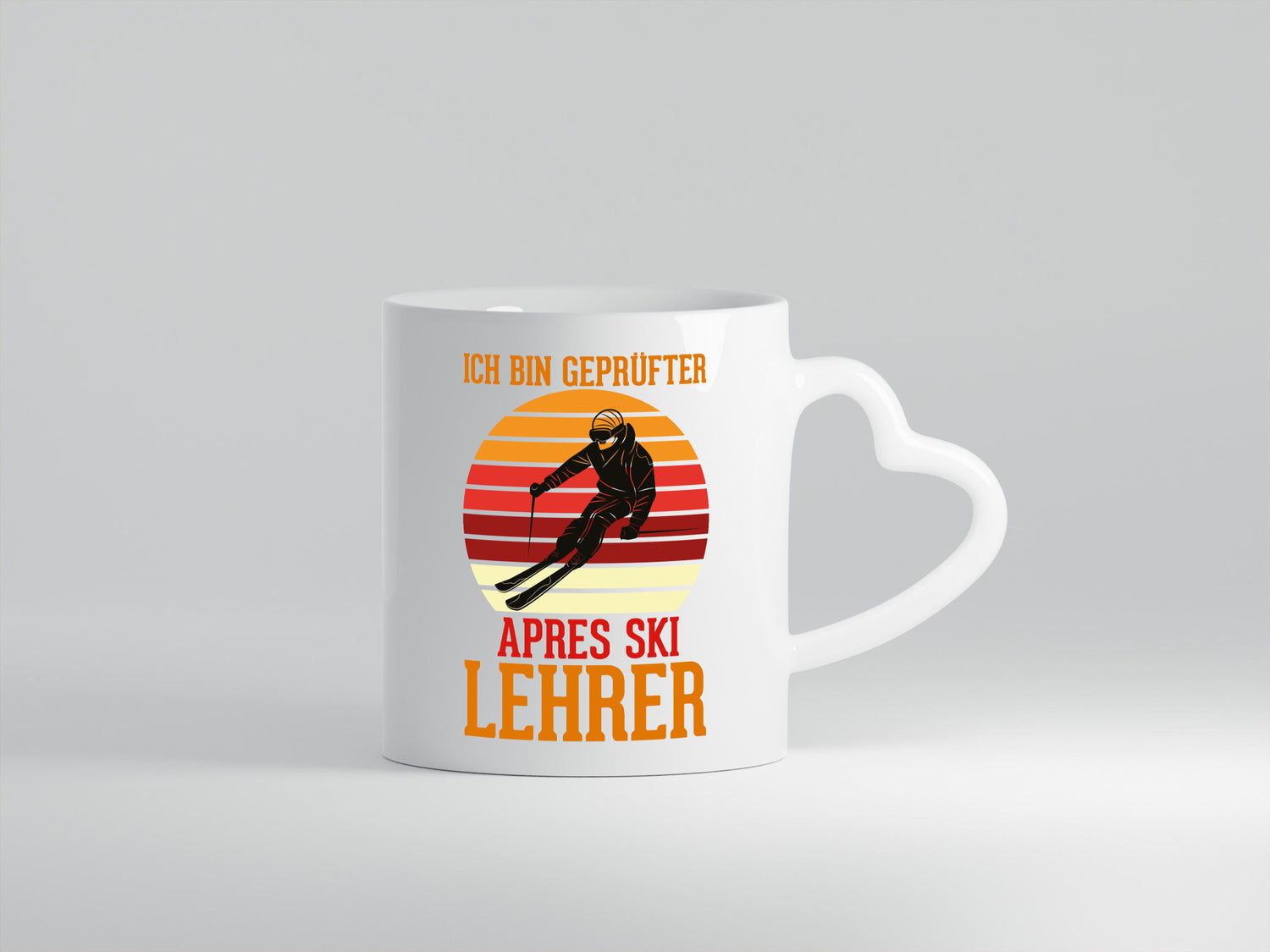 Ich bin geprüfter Apres ski Lehrer | Skifahren lustig Humor Geschenkidee