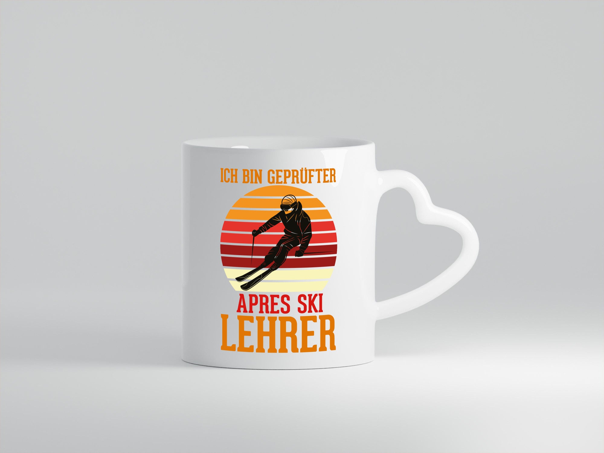 Ich bin geprüfter Apres ski Lehrer | Skifahren lustig Humor Geschenkidee