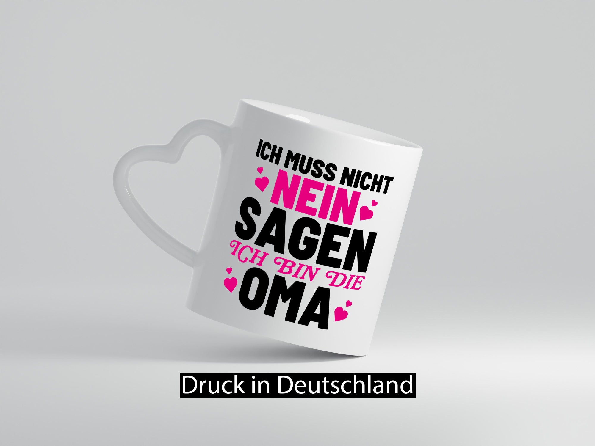Oma sagt nie nein lustiger Spruch Geschenk Familie Geschenkidee Tasse