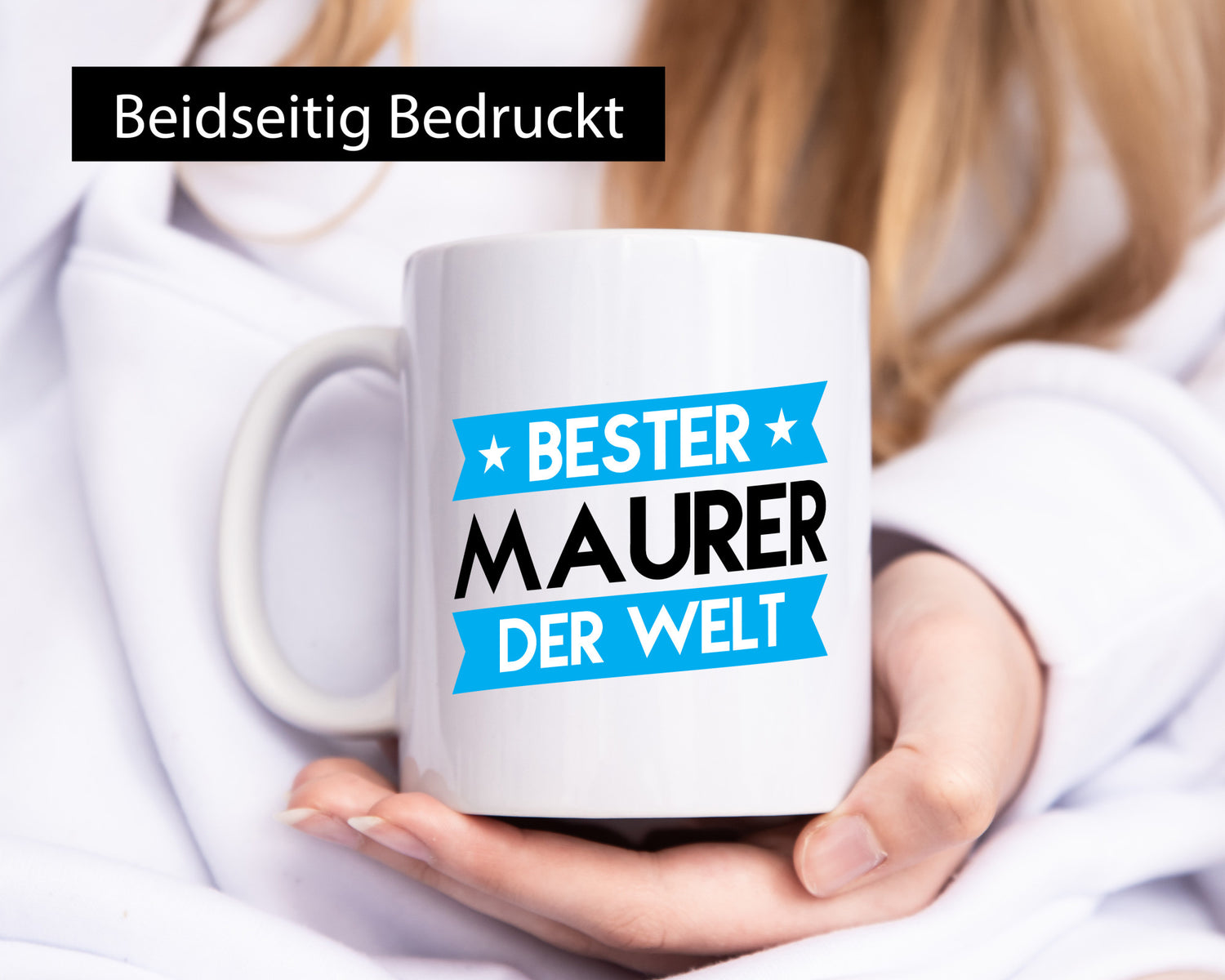 Bester Maurer | Bau Handwerker Geschenk Humor Geschenkidee lustiger Spruch Tasse