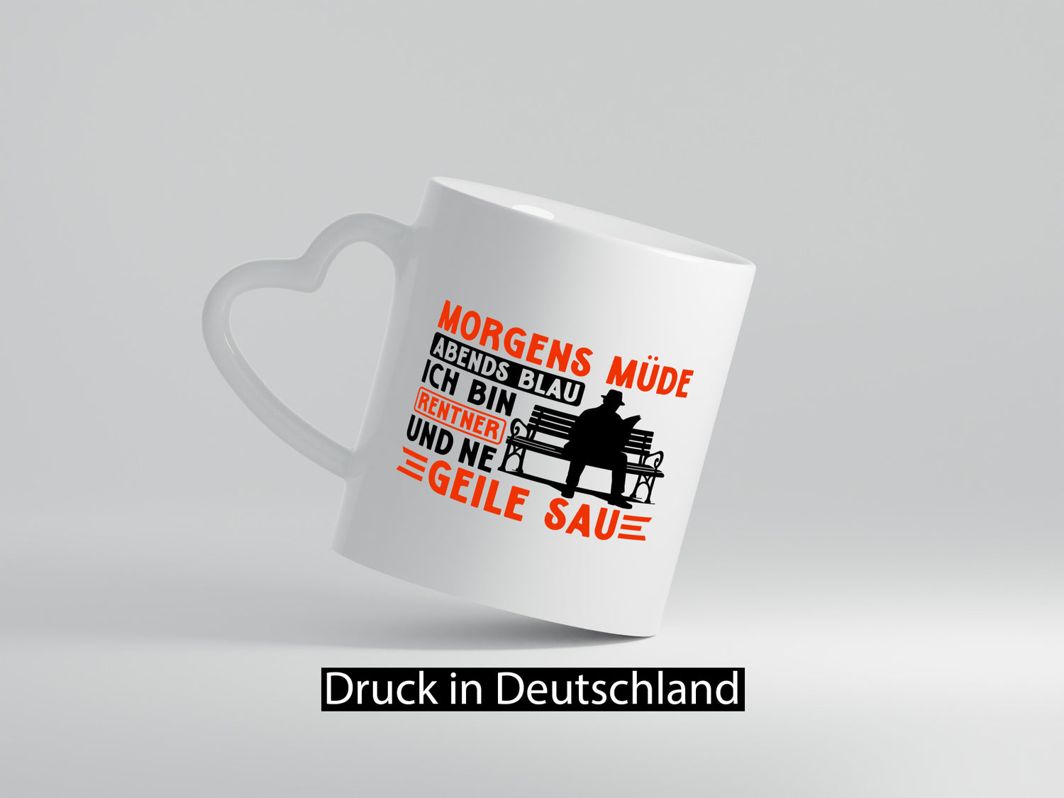 Ich bin Rentner | Rentenbeginn Ruhestand Geschenk Jubiläum lustiger Spruch Tasse